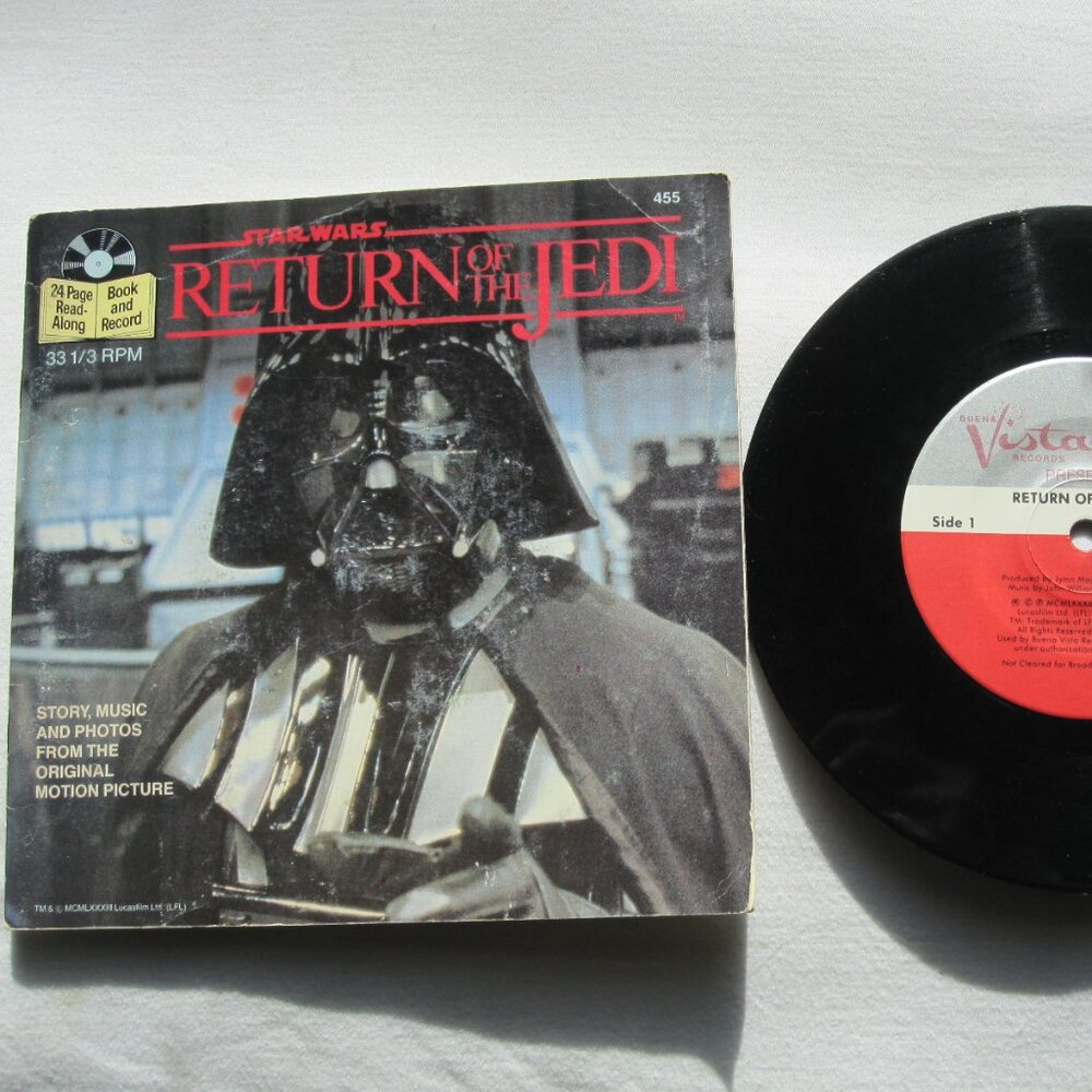 1983 Star Wars Book & Record Set #455: Return of the Jedi
